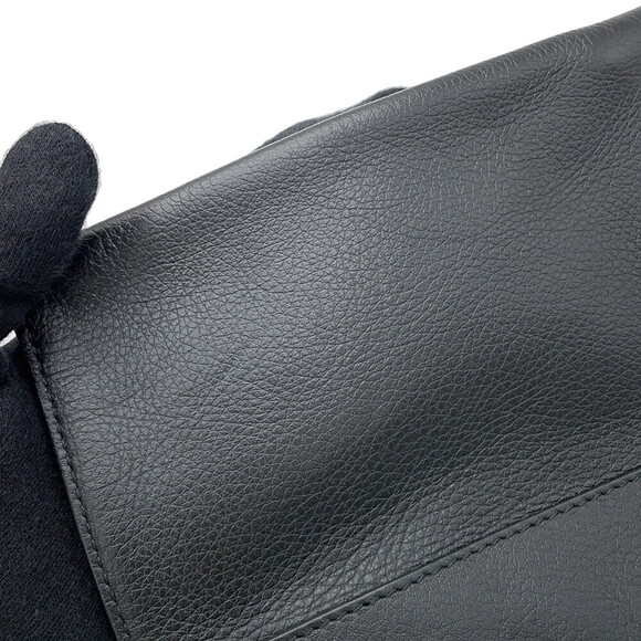 Balenciaga Zigzag Canvas Leather Shoulder Bag - Picture 7 of 11